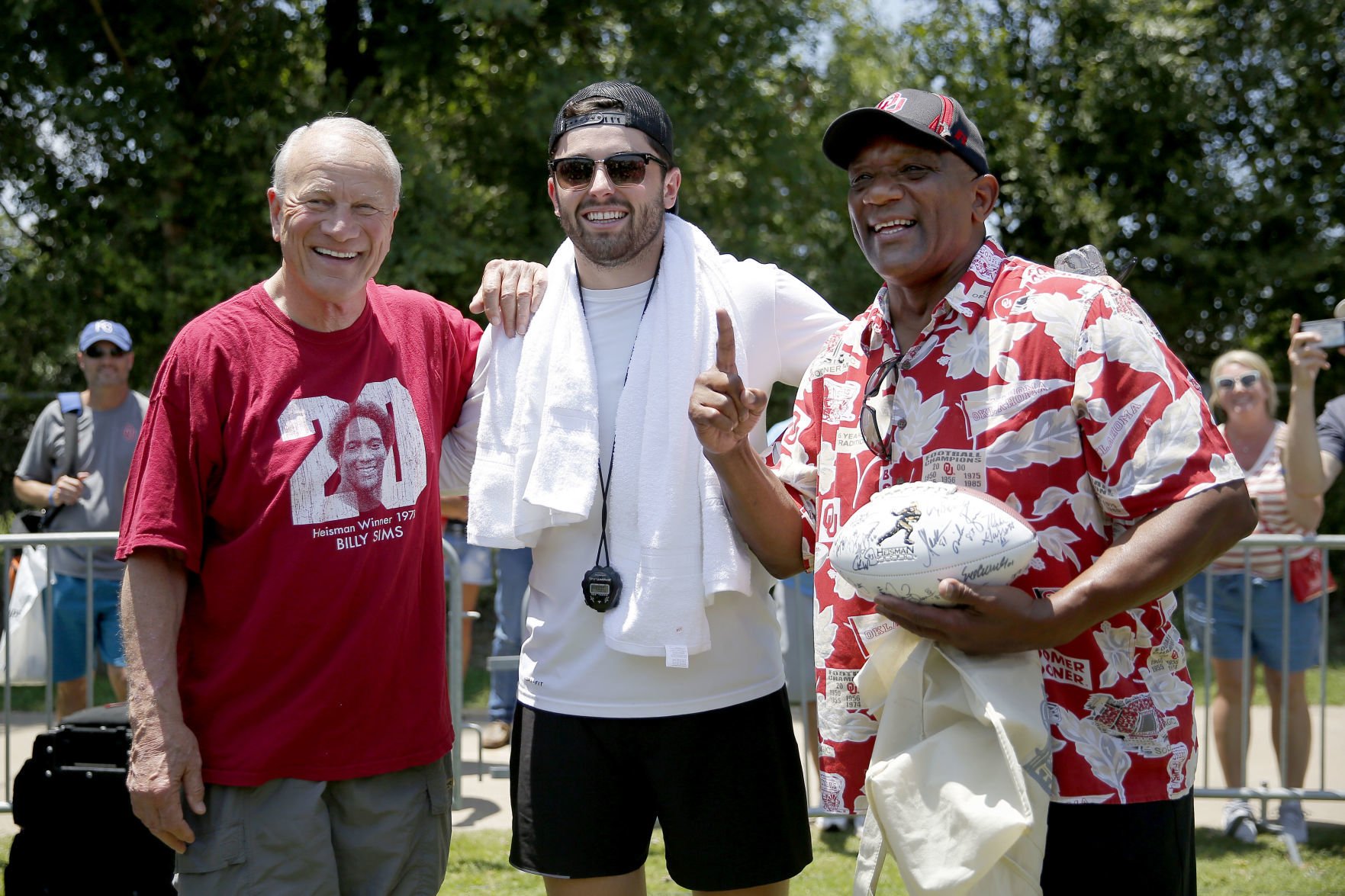Baker Mayfield returns to Norman